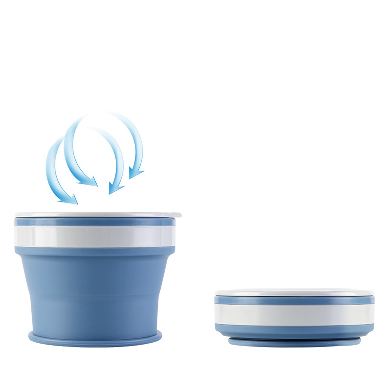 New product 2020 100% food grade silicone soft collapsible coffee cup