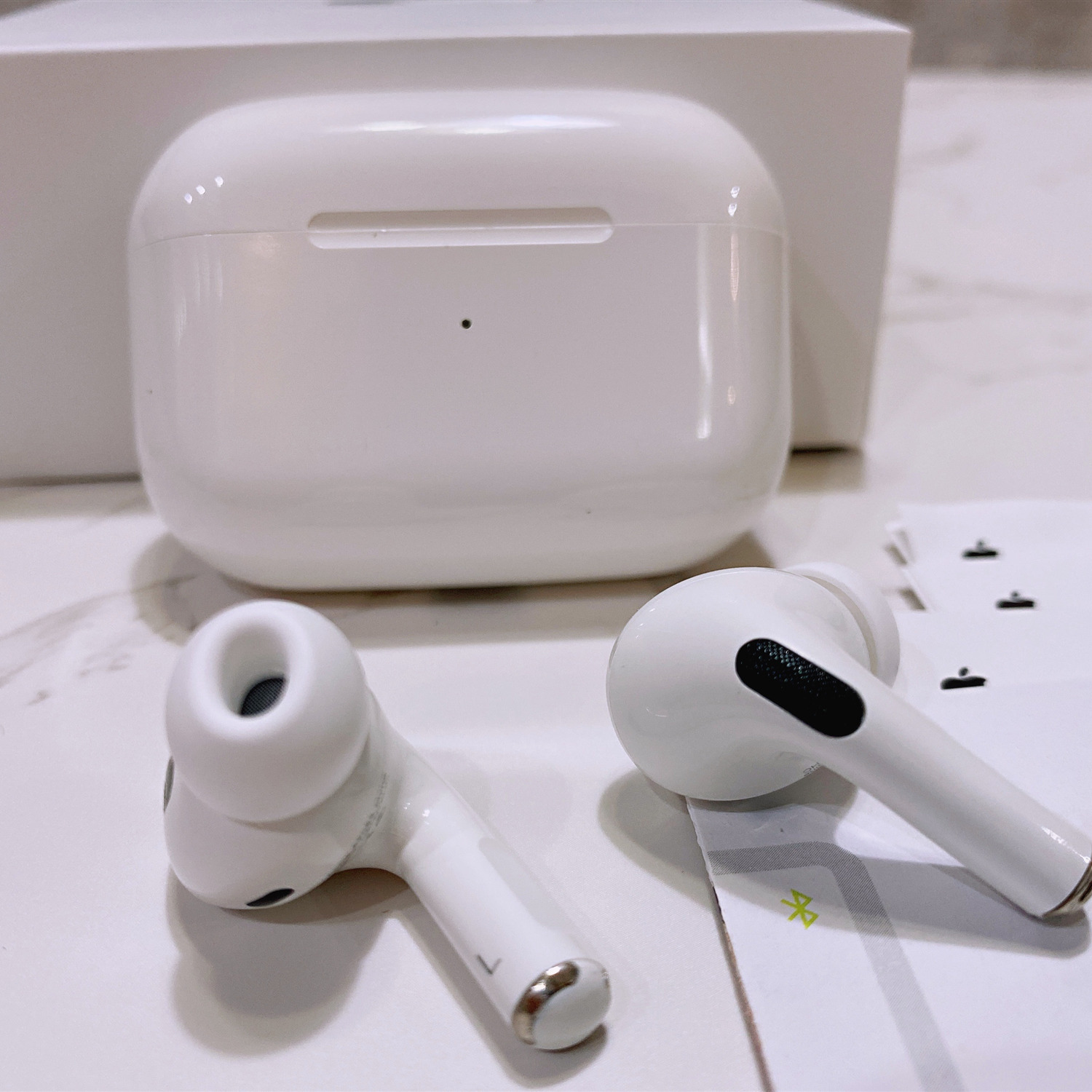 Top transparent 1:1Real Serial Number Apple Airpods pro earphones TWS noise reduction wireless earphones for Airpods pro 3