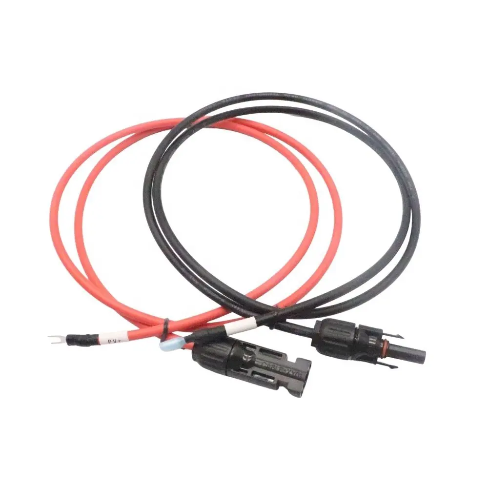 Solar panel power extension solar inverter battery cable pv1-f 4mm 6mm solar cable 4mm2 6mm2 10mm2 pv solar cable