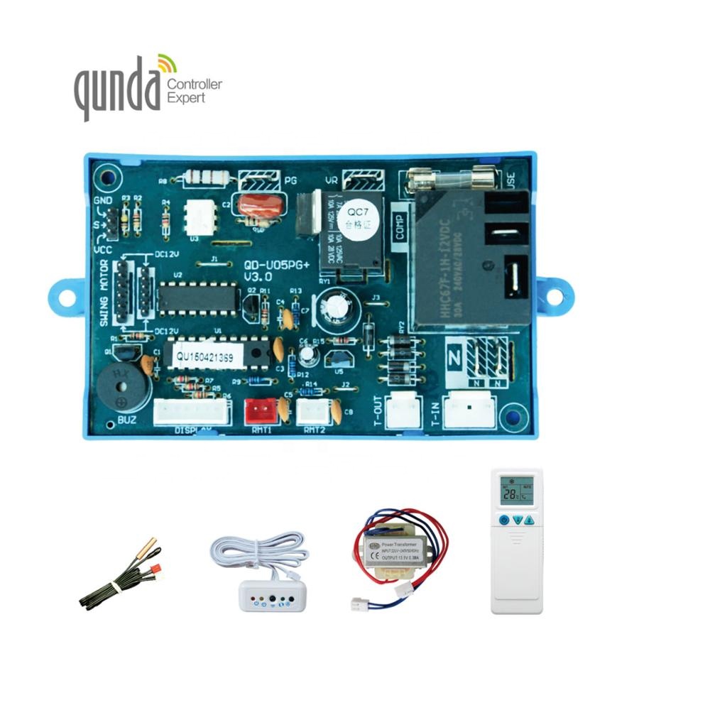SYSTO QD-U05PG + QUNDA универсальная плата управления с высококачественными чипами для системы дистанционного управления кондиционером