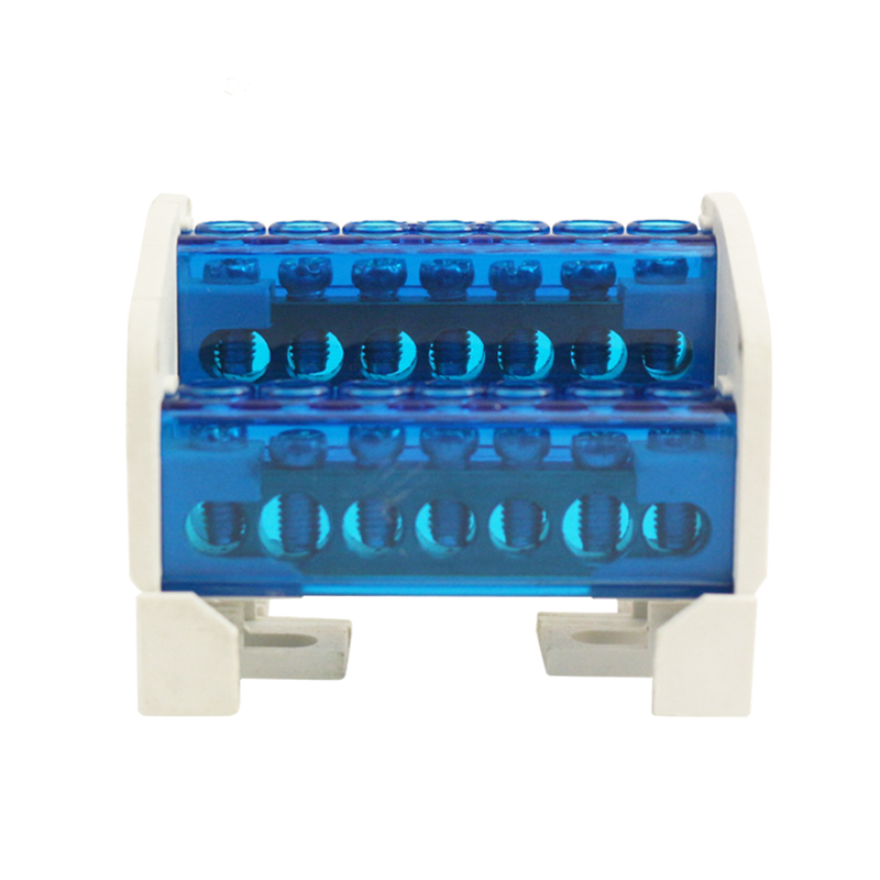 IP20 Power Distribution Block Terminal Connector Wire Terminal Box 125A Brass Terminal Connector