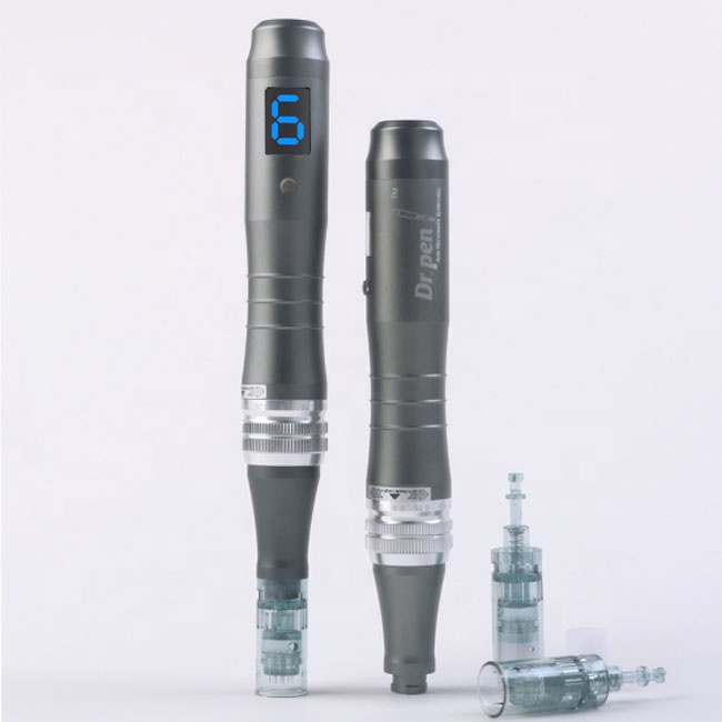 Цифровой дисплей Dr pen M8, 6 скоростей, с эксклюзивными игольчатыми картриджами для MTS