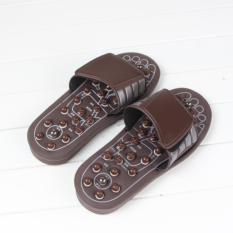 Blood Circulation Health Care Shiatsu Massage Non Slip Slippers Foot Acupuncture Point Foot Massage Shoes
