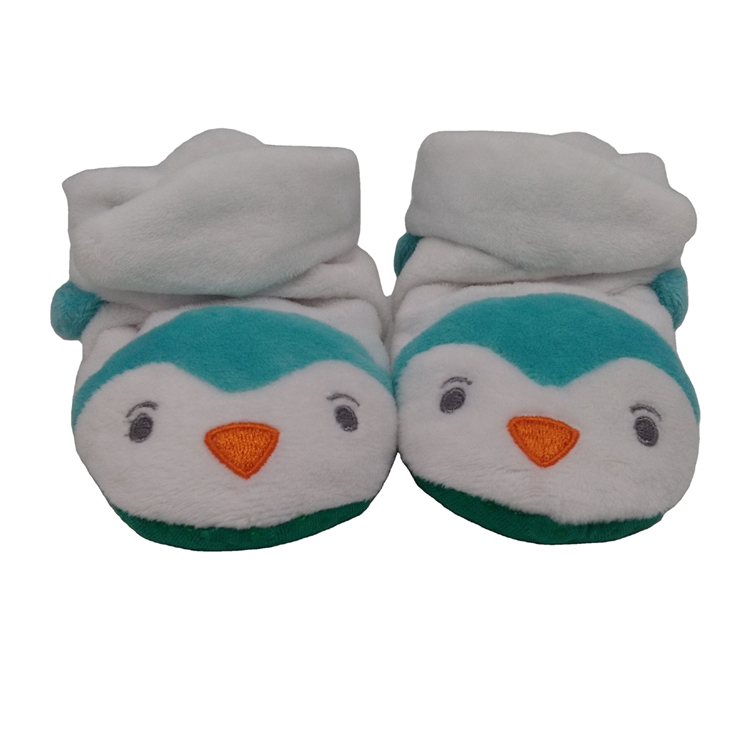 Factory Directly China Cheap 100% Polyester Home Infant Custom Animal Prints Baby Booties Shoes