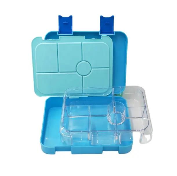 2020 Popular China Manufacturers Plastic Tiffin Lunch Containers Box