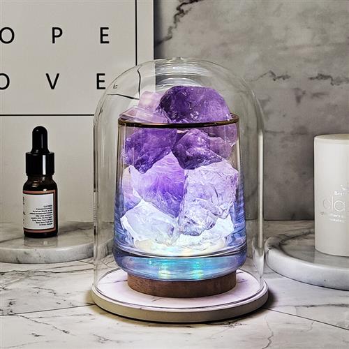 Kabbalah Aromatherapy Nightlight Crystal Fragrant Stone Reed Diffuser Crystal Valentine's Day Gift