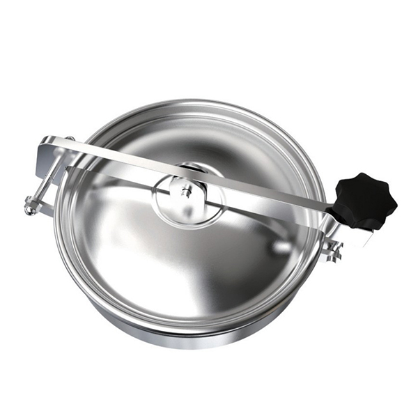 Stainless Steel SS304 SS316L Non-pressure Hygienic Manhole