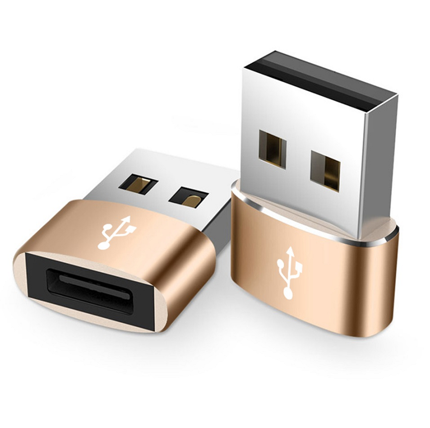 Металлический Переходник USB A папа-USB 3,1 Type C мама OTG для синхронизации данных и зарядки Usb c адаптер преобразователь