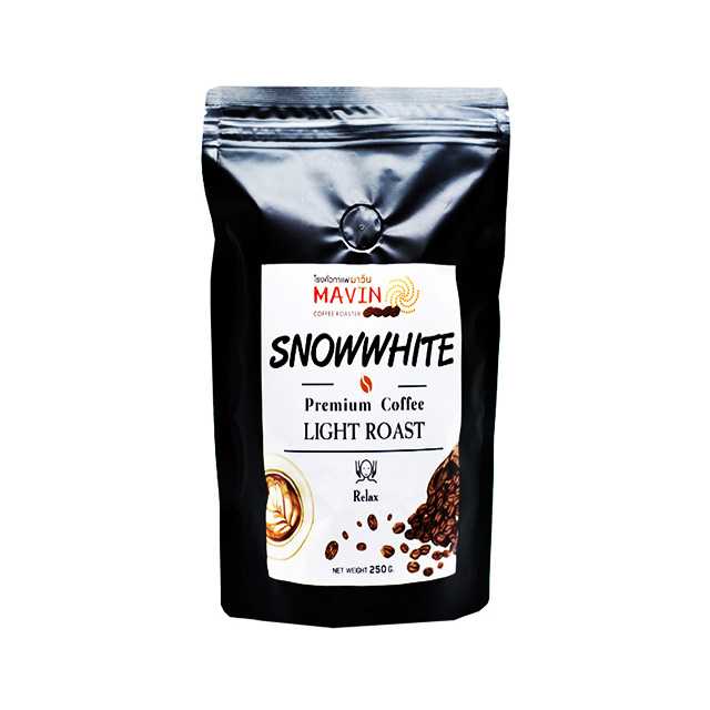 Thailand Arabica Coffee Beans Light Roast Fruity Wholesale Coffee Bean Snowwhite Mavin Roasted Coffee