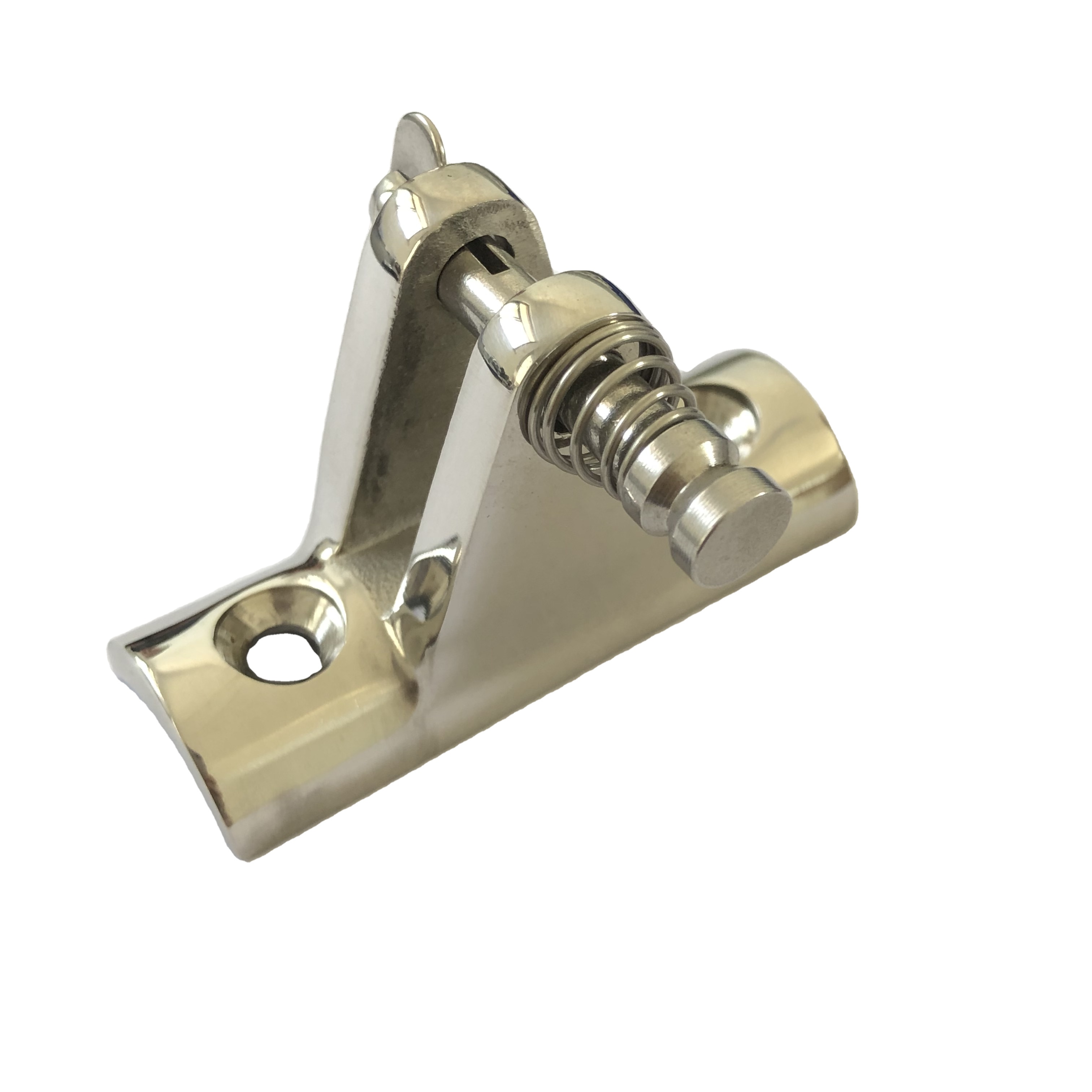 Stainless Steel Bimini Top Deck Hinges Fitting Concave Base Hardware