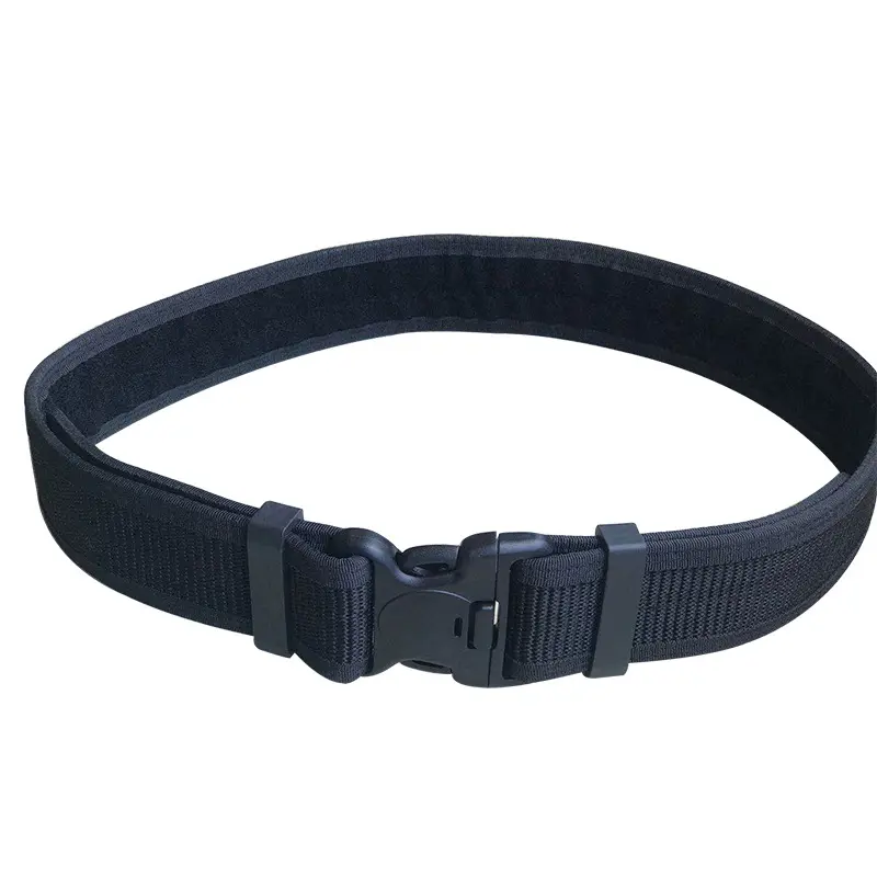 Wholesale outdoor black polyester sports durable canvas casual breathable anti-allergic training comfortable belt