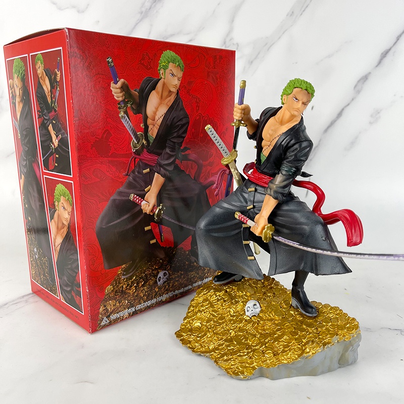 Wholesale Zoro Action Figures Anime One Piece Collectible Model PVC Figures with Box