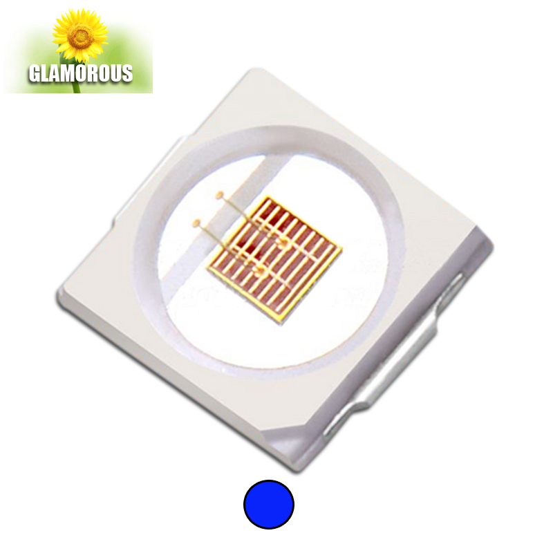 Высокая мощность 1 Вт 350ma 3-3,4 в uv led 365nm smd 3030 led для лазерной указки 365nm uv led факел