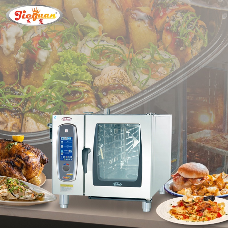 Electric Convection Combi Steam Oven Combi Oven Commercial Baking Oven