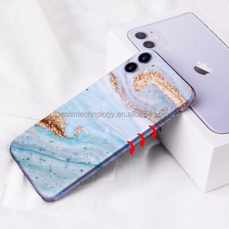 3D Защитная пленка для задней панели экрана для IPhone 12 Pro Max, листорезка, наклейка из углеродного волокна с полным покрытием для IPhone 12 Mini, чехлы для телефонов