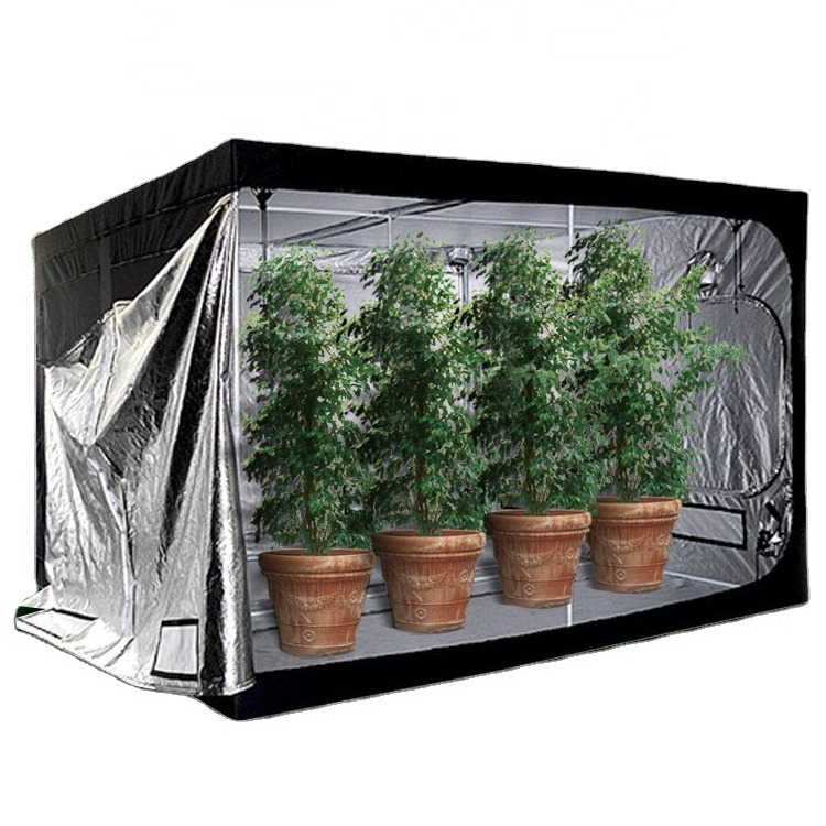 OEM Customized large size 3 rooms in 1 one grow tent 300x300x200 reflective mylar film