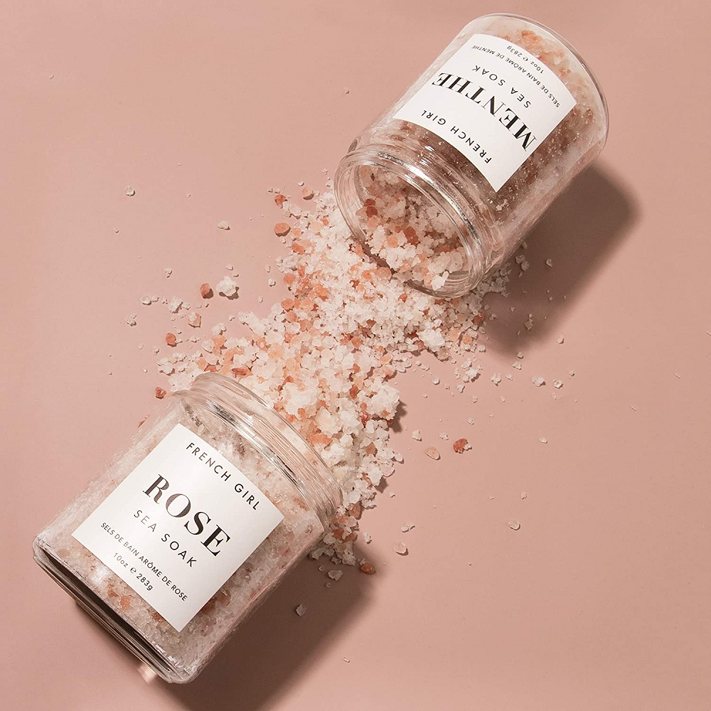 OEM Custom Packing Salt Bath Soak Bundle Pack of Sleep Original Formula Epsom Salt Relax Muscle rose Bath Salt bottle