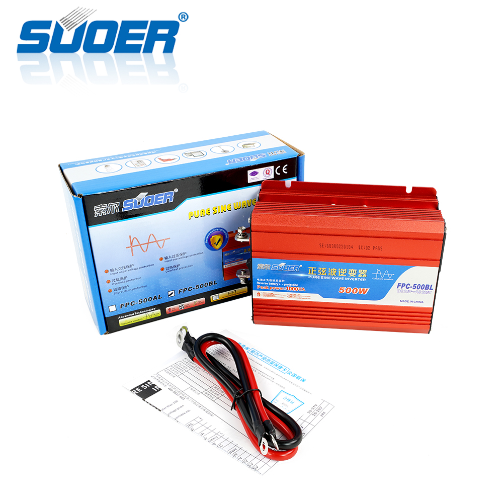Suoer DC 24V к AC 220V 500 W Чистая синусоида Инвертор хорошая цена 500 ватт инверсор