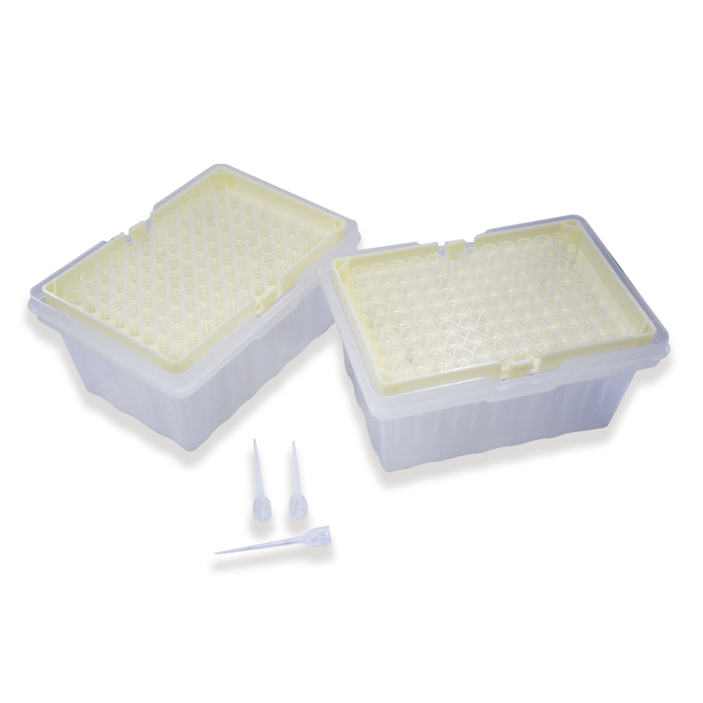 Hot Sales Black and Clear Polypropylene Small Size and Light Weight Filter Micro Pipette Tips for Hamilton