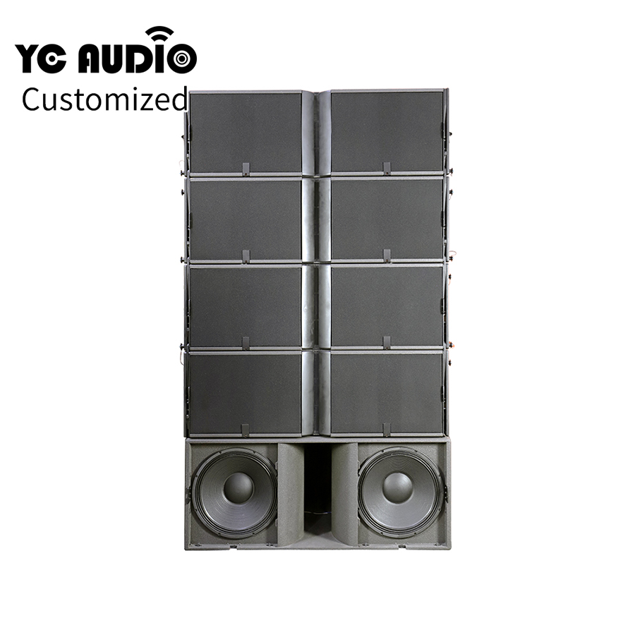 Профессиональное звуковое оборудование для улицы Linearray Dual 15 динамик