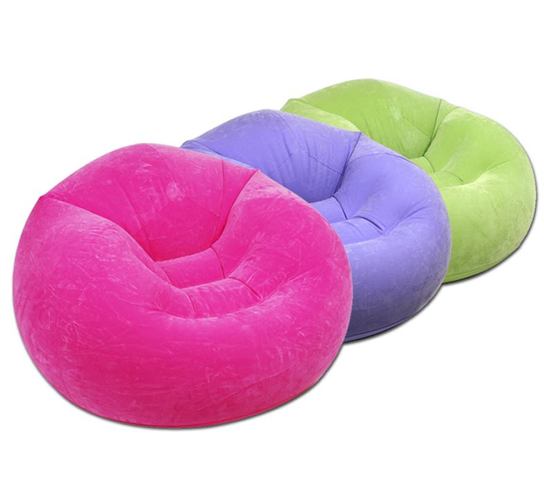 intex 68569 inflatable beanbag chair 3 color air sofa home furniture sofa set