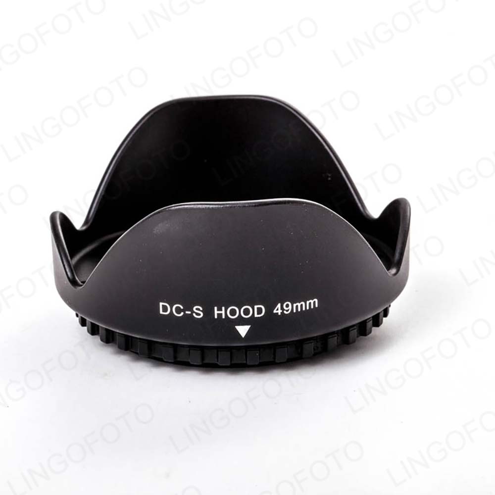LC4131 49 мм лепестковая бленда объектива в форме цветка для объектива Canon forNikon forSigma forFuji 49 мм
