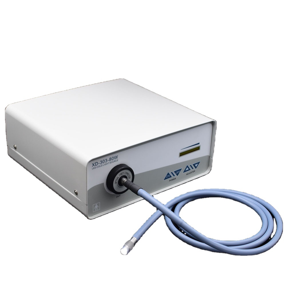 2025 Hot 80W LED Medical Hysteroscope Anorectal Endoscope Ultrasonic & Electronic Equipment Cold Light Source