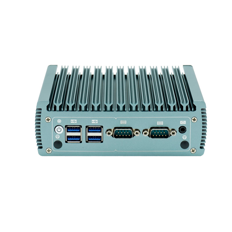 Мини-офисный компьютер J4125 J6412 i3i5i78GB M.2 SATA 128 ГБ/256 ГБ поддержка 4K 60 Гц двойной HD-MI LAN мини-ПК для бизнеса