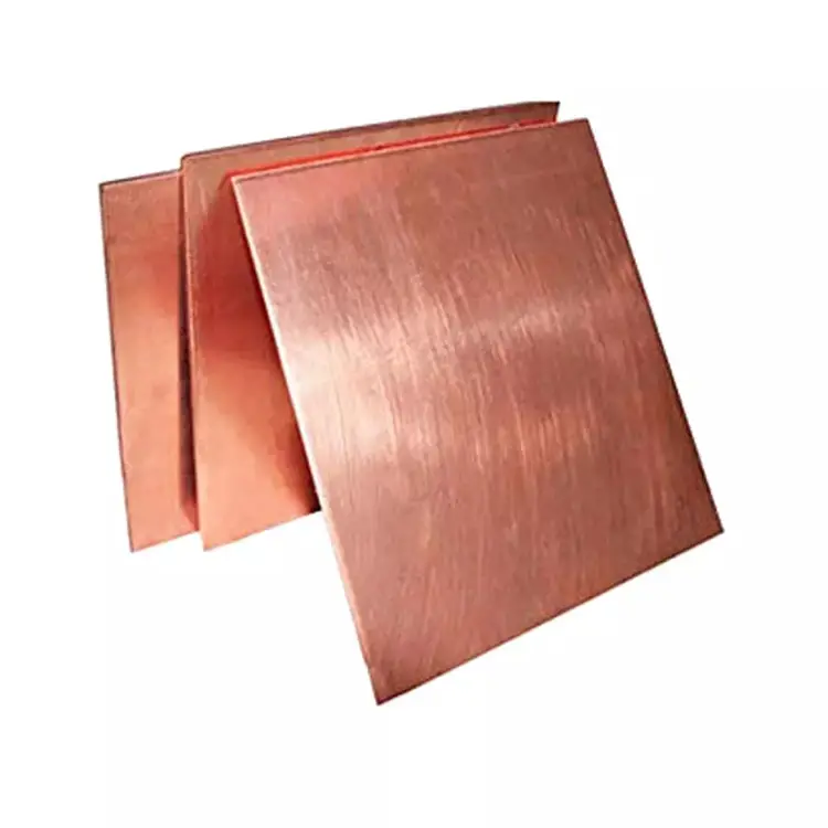 99.9% C10100 Copper Plate Pure Thin Red Copper Plate Decorative Copper Plate