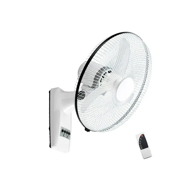 New 16 Inch AC/DC Operated Rechargeable Oscillating 3-speed Wall Fan
