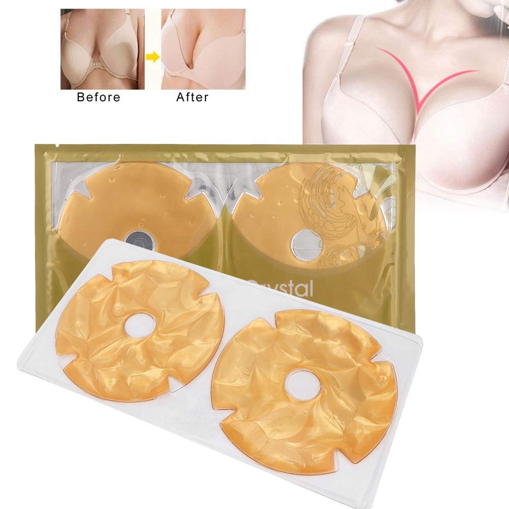 Oem Firming Masks Breast Maskskin Care Formula White Gold Crystal Anti Fine Line Breast Care Mask
