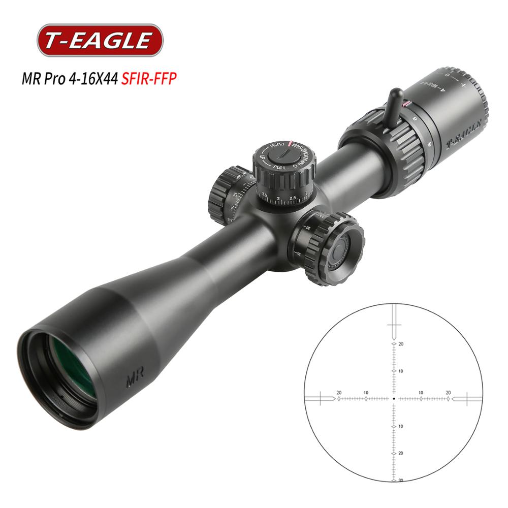 Оптовая продажа пятно T-EAGLE MR PRO 4-16X44 SFIR FFP охотничий прицел тактический Снайпер пистолет аксессуары для pcp воздушный пистолет
