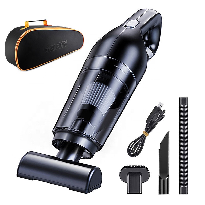 Cordless Handheld Vacuum Cleaner 8000Pa High Power with 4 Attachments Portable Vacuum Cleaner for Home Office Car Cleaning