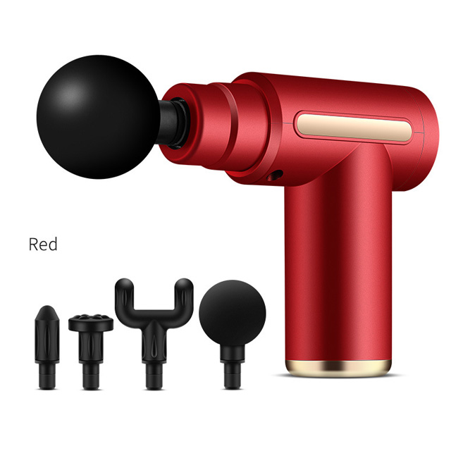 2021 hot sale deep muscle relax wireless 30 speed massage gun vibrat massag gun lcd massage gun