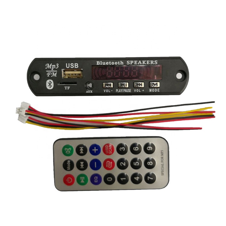 FM USB Автомобильный плеер модуль радио PCB PCBA с SD картой MP3 декодер плата
