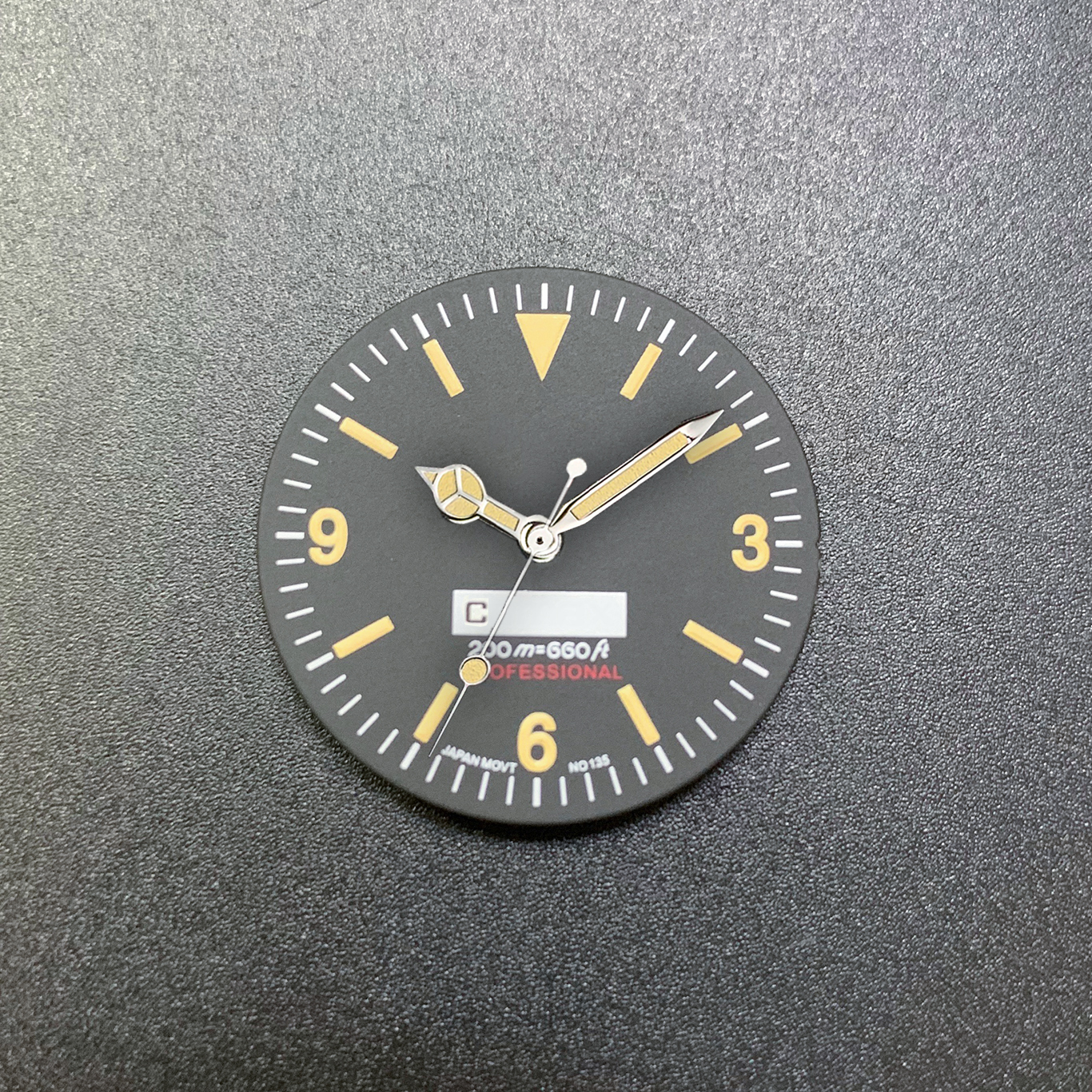28,5 мм Циферблат часов зеленая светящаяся для PROSPEX skx007 NH35/NH36 уход за кожей лица движение запасные части 200 м с серебряным watchhands Замена