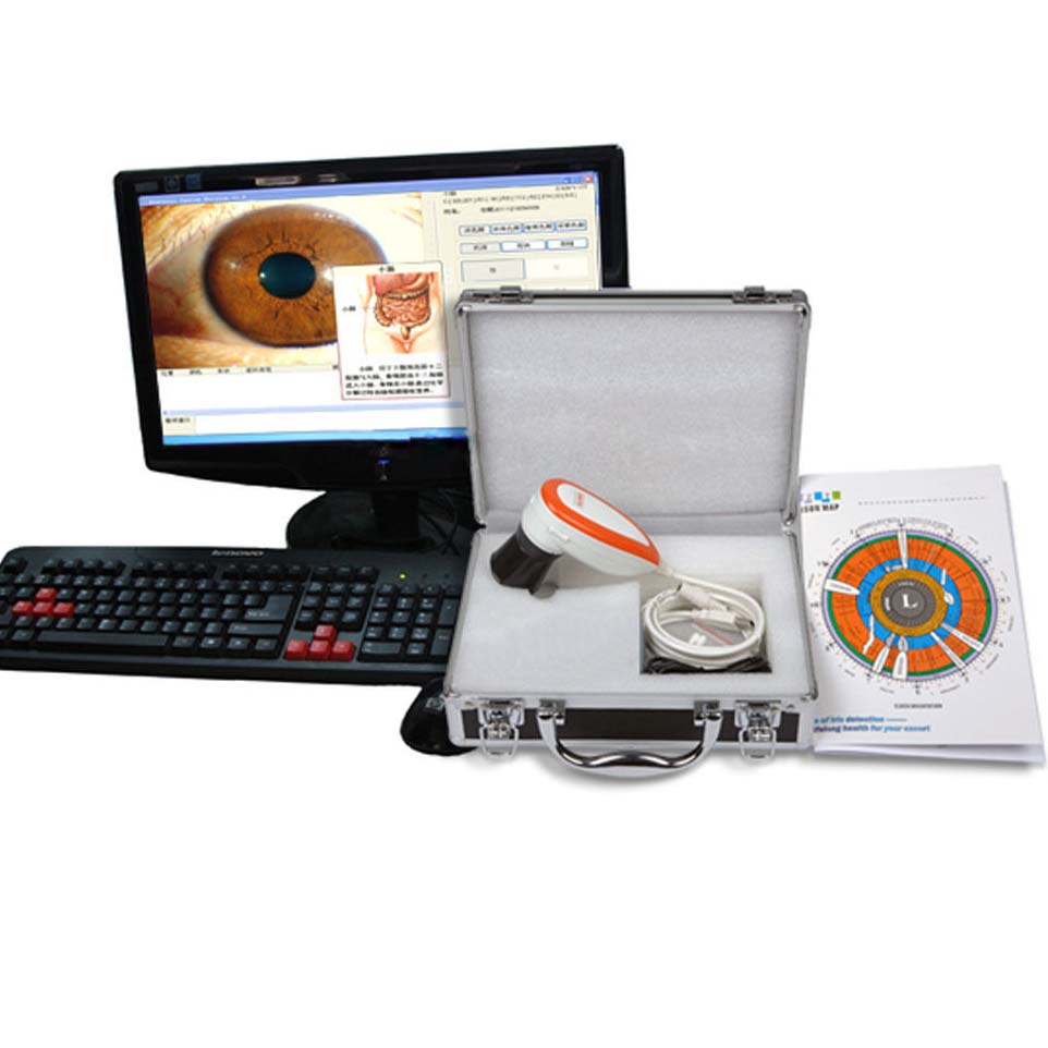 AYJ-J013(CE) iridology camera iriscope, система анализа волос, программное обеспечение для анализа кожи