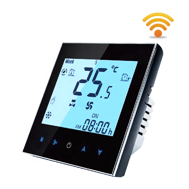 24V central air conditioning thermostat AC temperature thermostat with WiFi