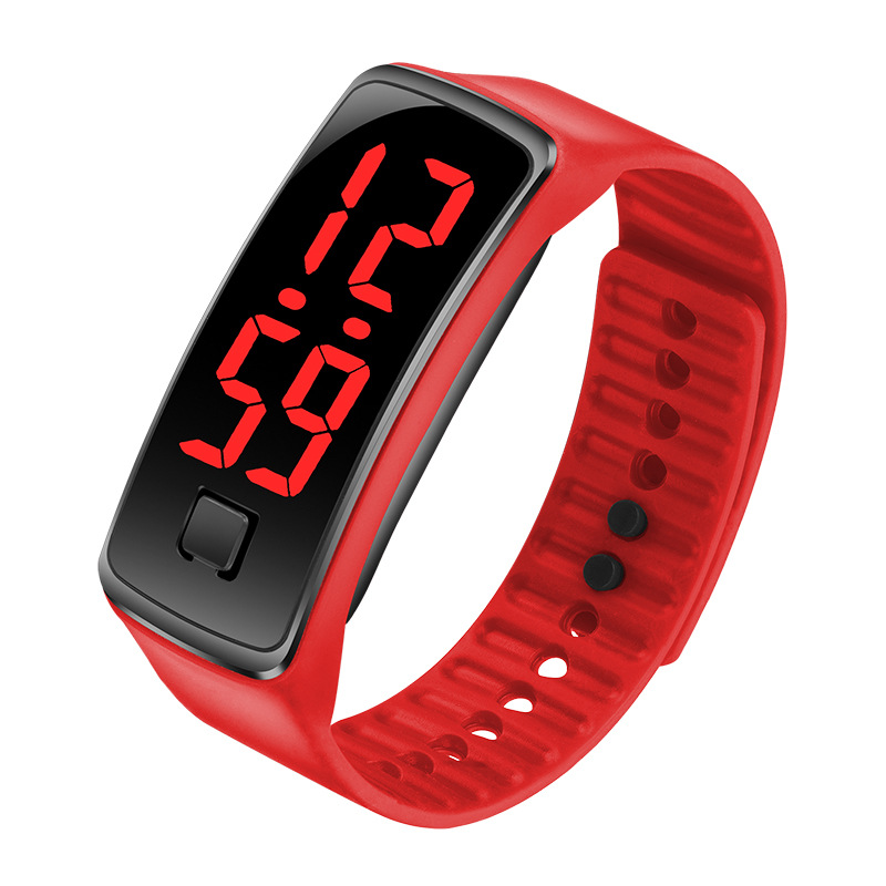 Cheap Watch Gift Magnetic Sillicon Bracelet Cheap Led Digital Watch Sports Kids Watch