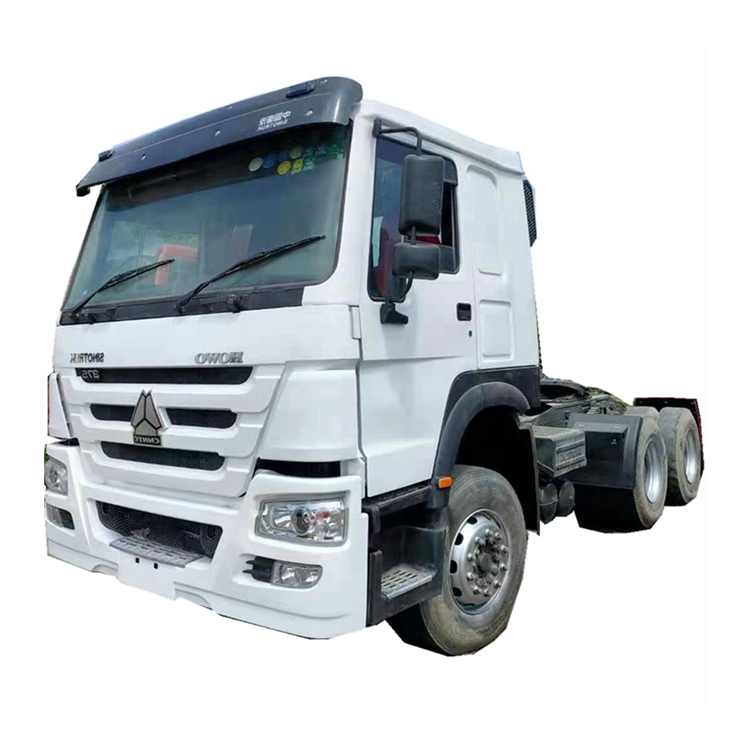Popular China Wholesale Used Sinotruk Howo 375hp 6x4 Used Tractor Truck Head Second Hand tractor truck