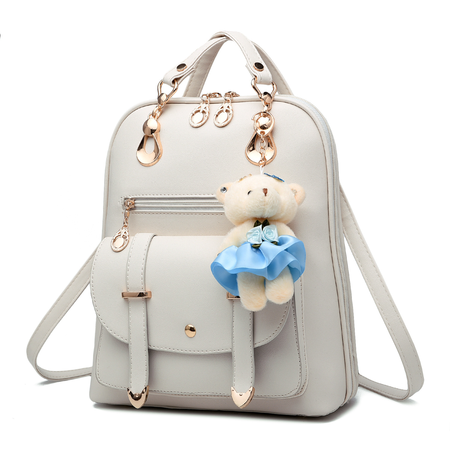 Fashion School Backpack High Quality Youth PU Leather Backpacks for Teenage Girls Female Bag Hot Sale Backpacks