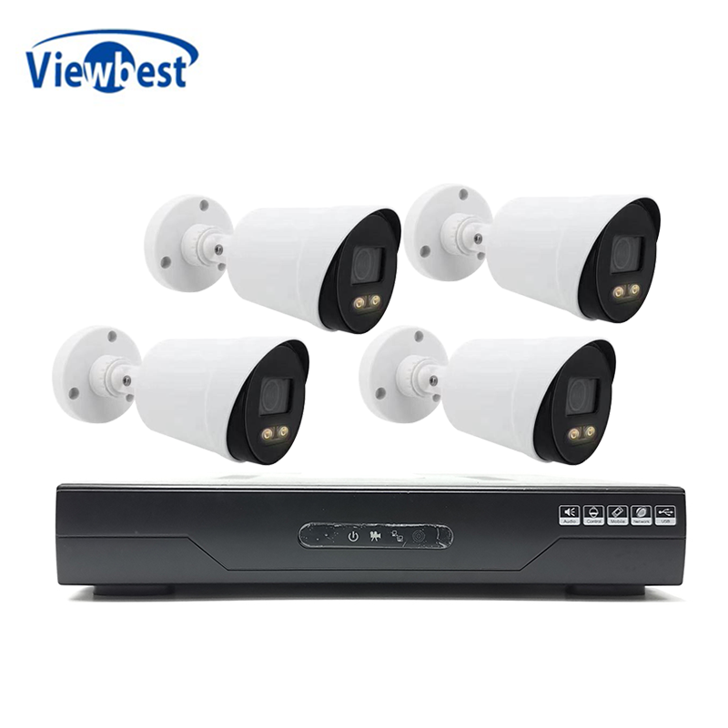 Заводской 1080P DVR комплект красочного ночного видения 4CH OEM комплект камеры безопасности для внутренней AHD системы мониторинга
