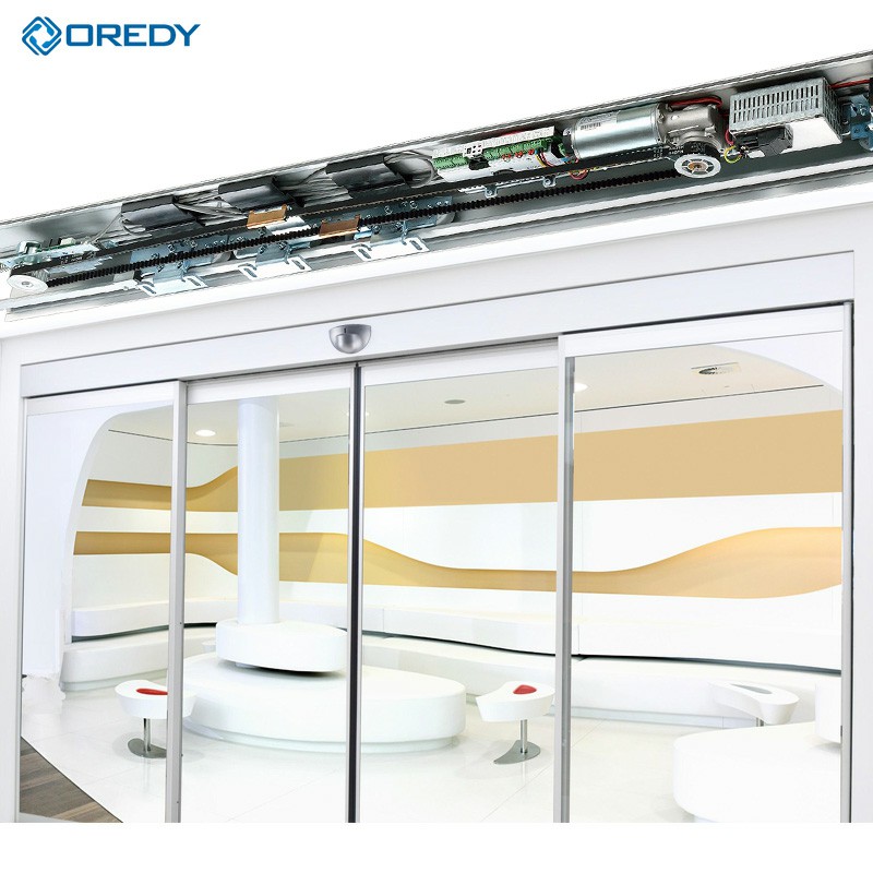 OREDY ES200 Dunkenmotor automatic sensor sliding open door system for shopping mall hospital hotel