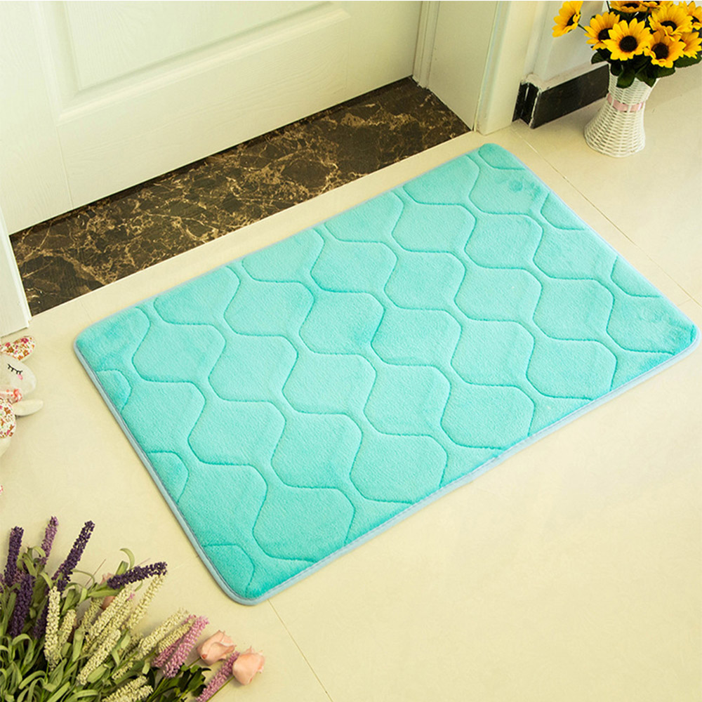 Anti-slip Soft Memory Foam bath Mat Set