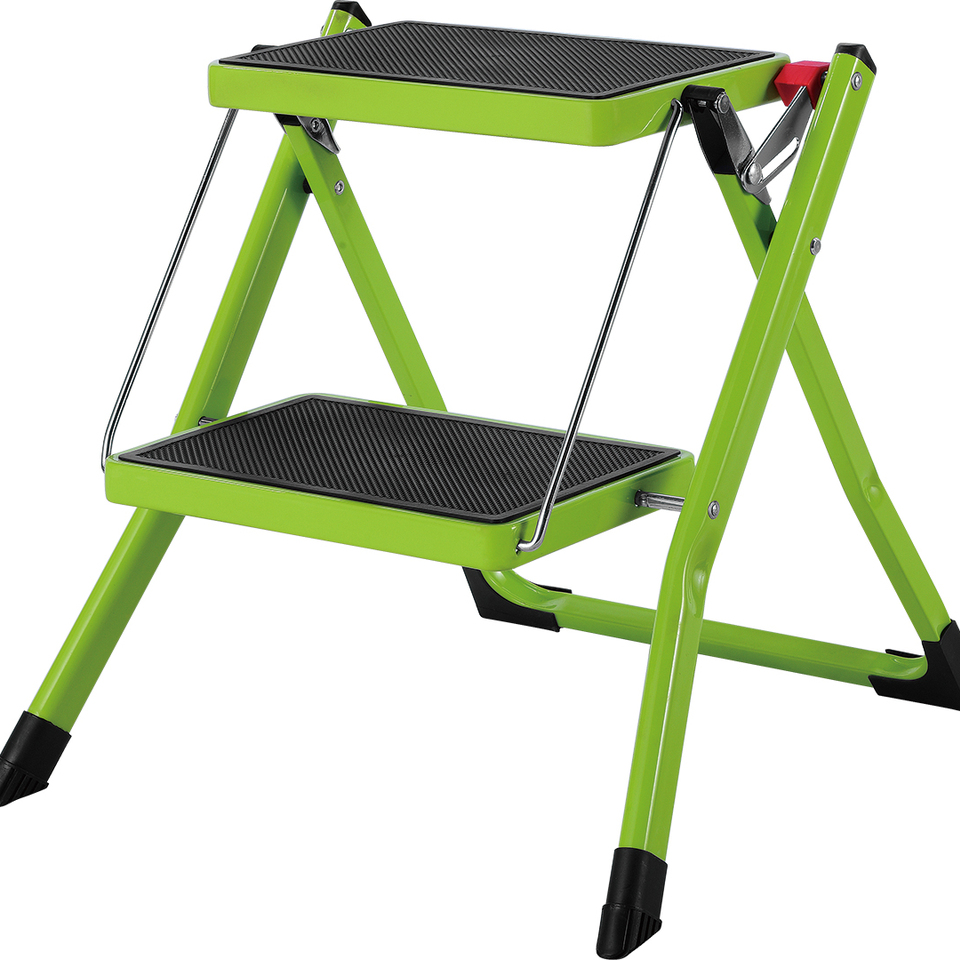 Wholesale Portable Max Loading 150kgs Small 2 Step Steel Folding Ladder