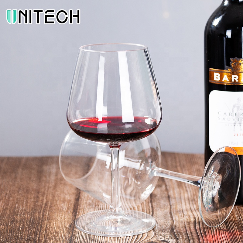 Custom Luxury Unbreakable Plastic Wine Cup Colored Glass In Bulk Red Wine Glasses Crystal Goblet Plastic Wine Glasses
