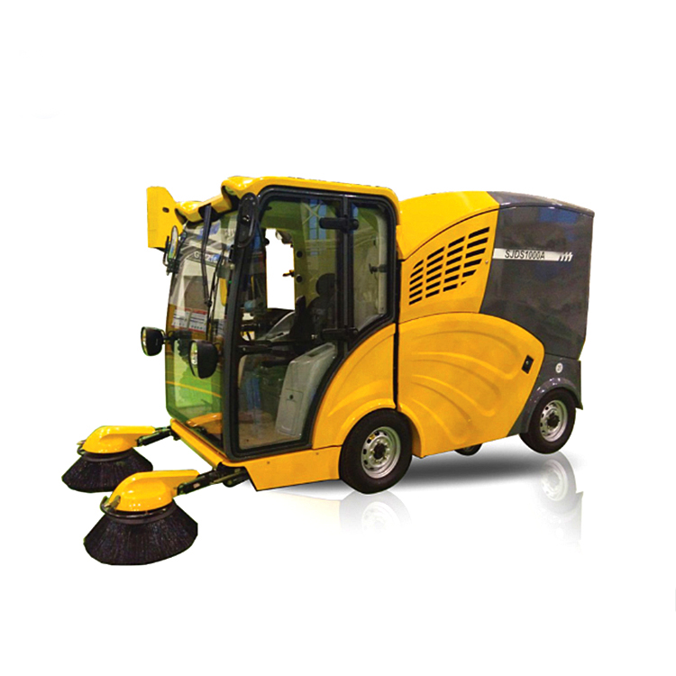 Хит продаж, китайская уборочная машина SJCH500A, 2 тонны, разбрызгиватель, ширина 810 мм, мини-уборочная машина