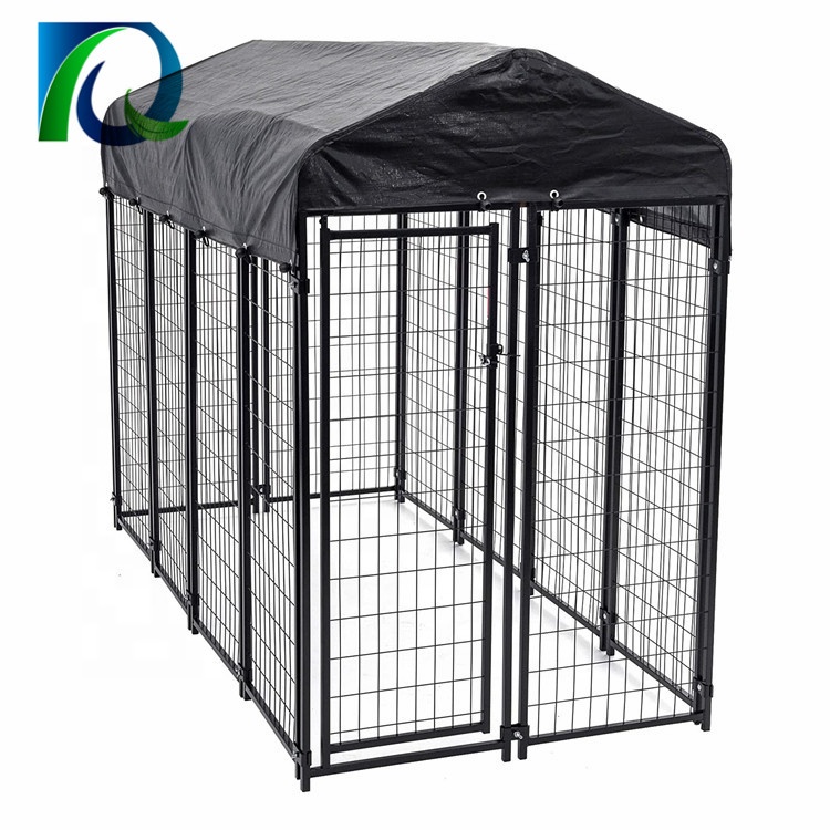 Собачий конур с порошковым покрытием, размер 6'H x4'L x8'W
