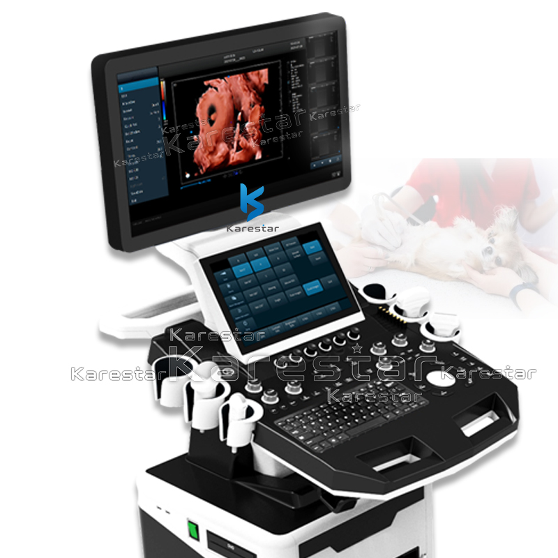 Best Selling ultrasonic diagnostic machine Medical Diagnostic Scanner 3D 4D 5D color vet trolley ultrasound