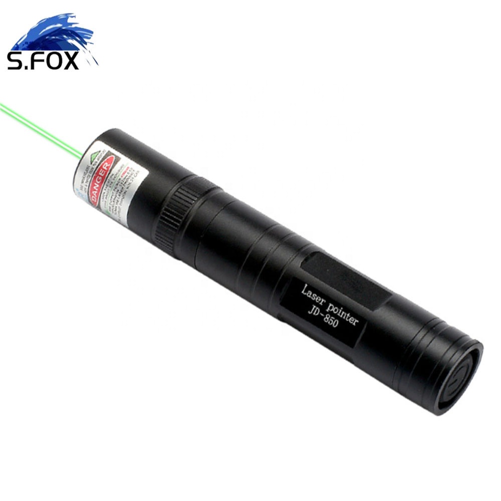 Высокое качество Новые 10 миля лазерная указка Pen 532nm 850 Видимый луч Яркий свет